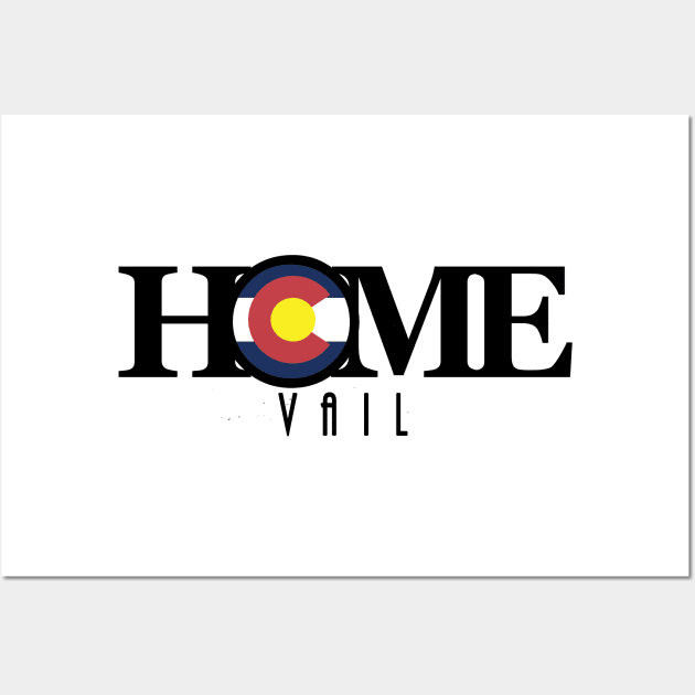 HOME Vail colorado Wall Art by HomeBornLoveColorado